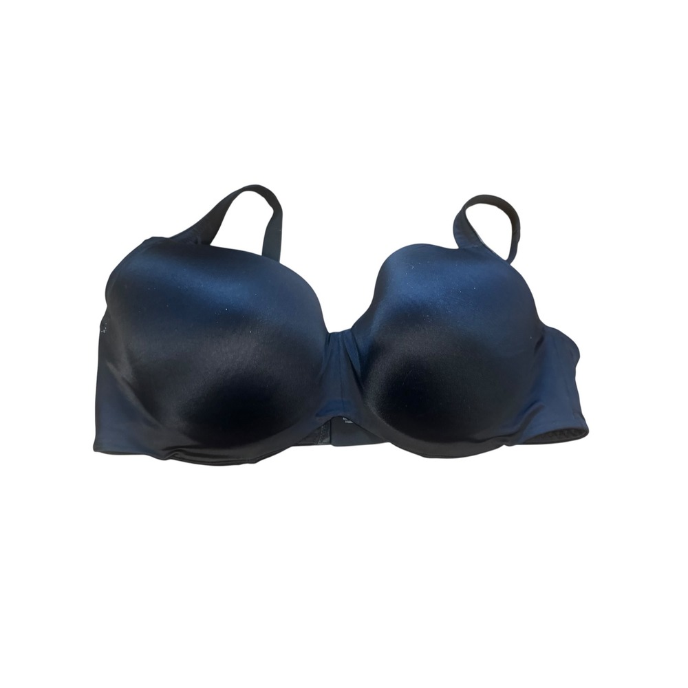 Soma Stunning Support Smooth Balconette Bra Womens 40DDD Black Excellent Support